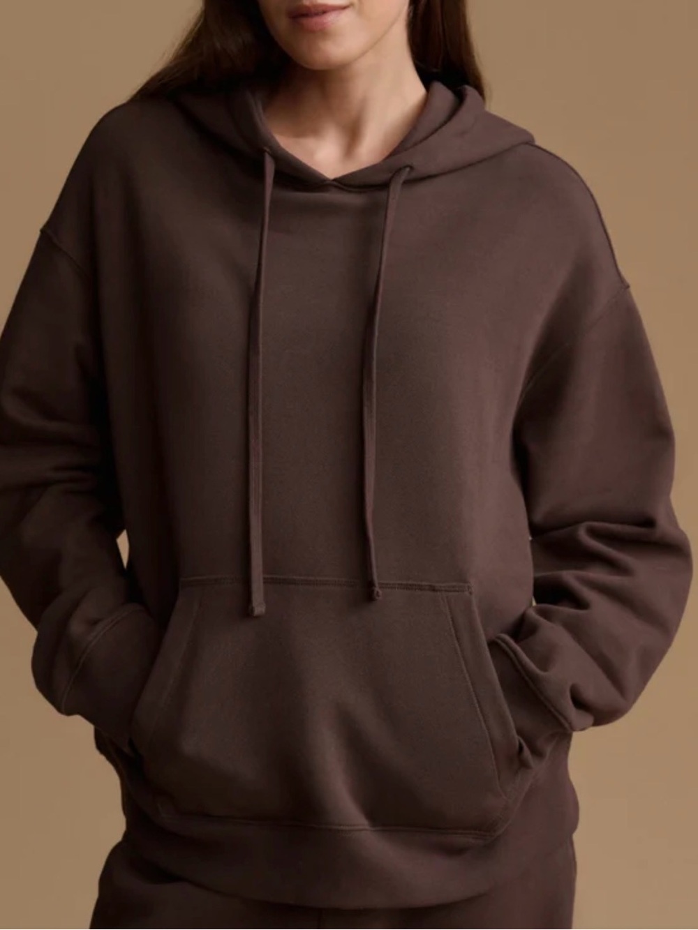 Jenni Kayne Chocolate Brown Bay Sweatshirt